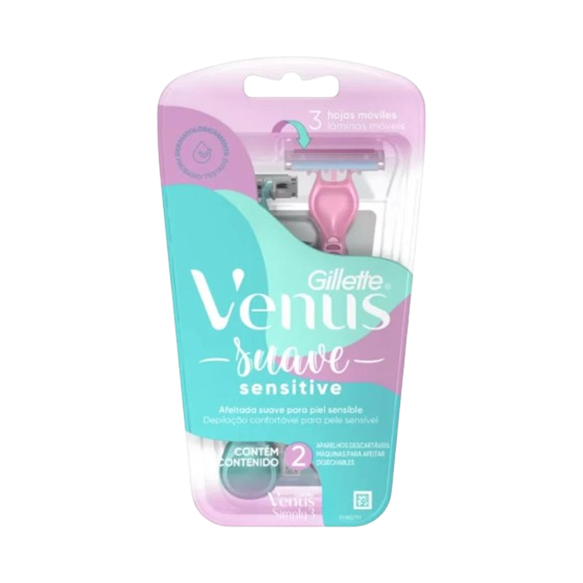 Venus 3 Filos x2 Suave Sensitive