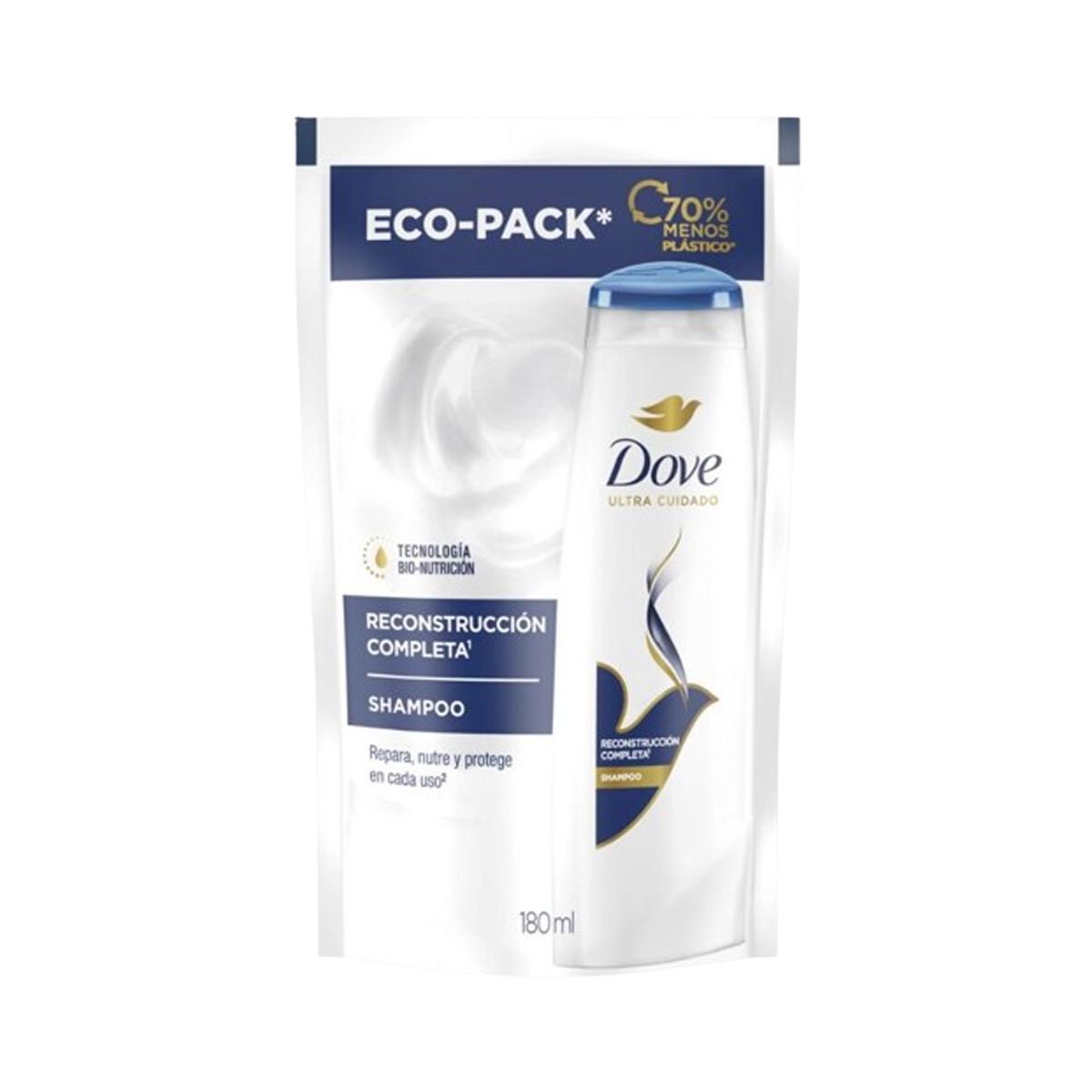 Dove Shampoo - Reconstrucción Completa DoyPack 180ml