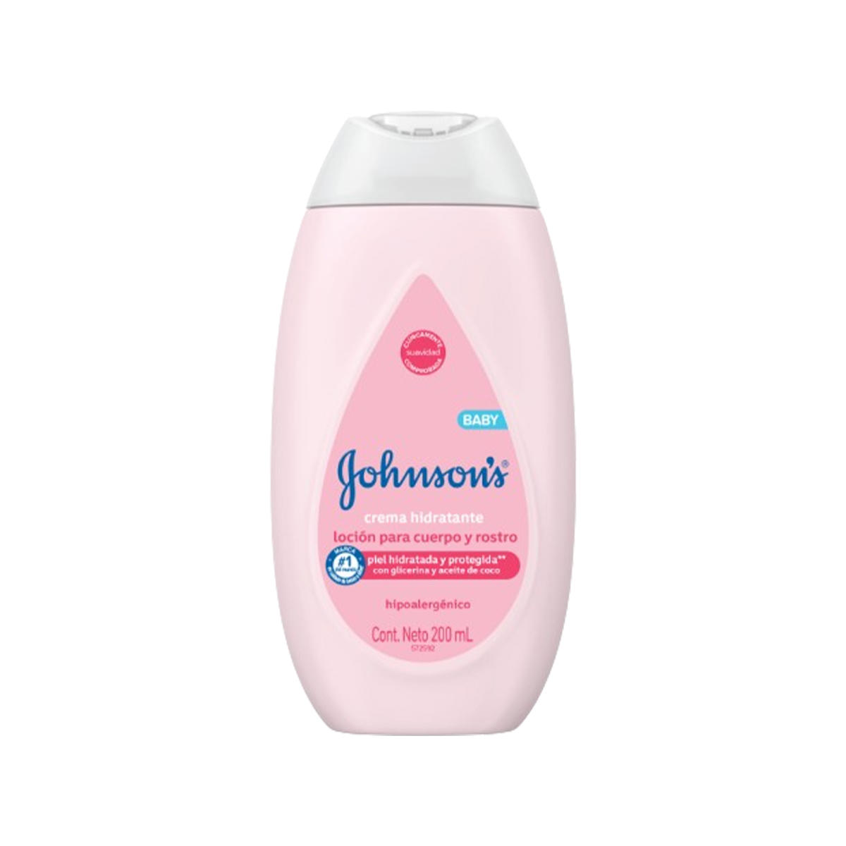 Johnson's Baby Crema Hidratante 200ml