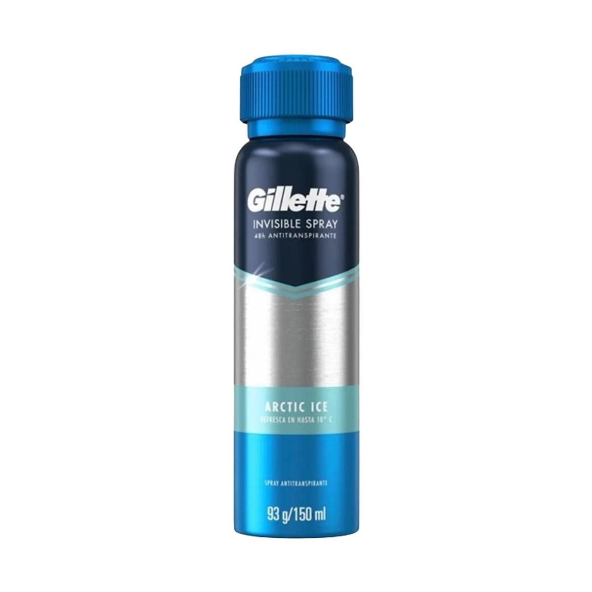 Gillette Arctic Ice Aerosol Antitranspirante 93g