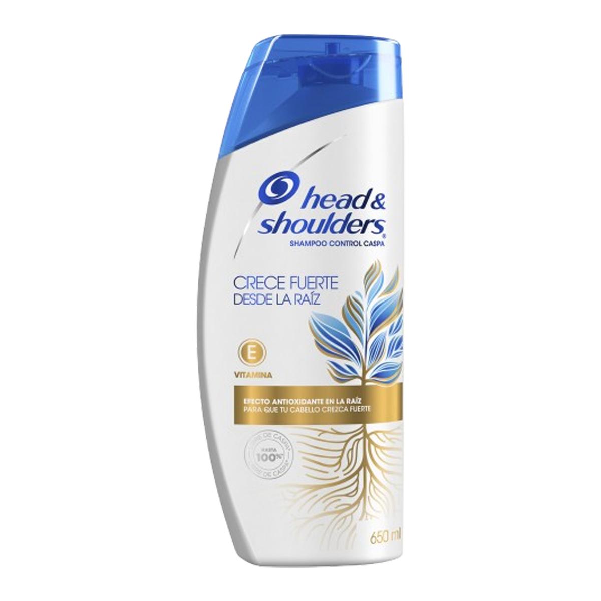 Head & Shoulders Shampoo Crece Fuerte Desde la Raiz 650ml